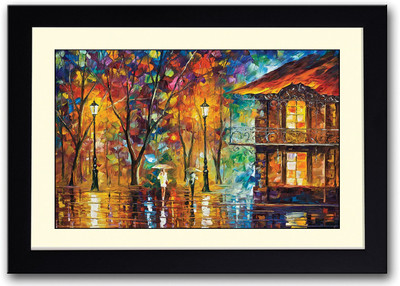 

Amazing Painting Art Fine Art Print(14 inch X 20 inch, Framed)