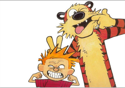 

Posterhouzz Calvin And Hobbes Paper Print(12 inch X 18 inch, Rolled)