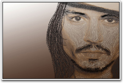 

Johnny Depp Photographic Paper(12 inch X 18 inch)