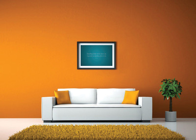 

Deciding What Not To Do Steve Jobs Fine Art Print(14 inch X 20 inch, Framed)