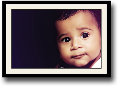 Cute baby APS1459 Fine Art Print(10 inch X 14 inch, Framed)