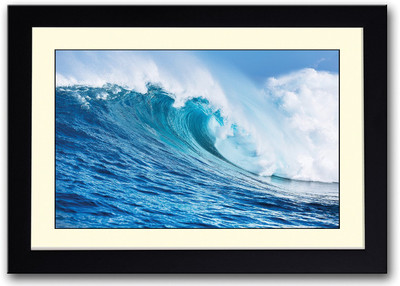 

Blue Water Waves Fine Art Print(14 inch X 20 inch, Framed)