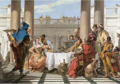 

Tallenge Old Masters Collection - The Banquet of Cleopatra by Giovanni Battista Tiepolo - A3 Size Premium Quality Rolled Poster Paper Print(16.5 inch X 11.7 inch, Rolled)