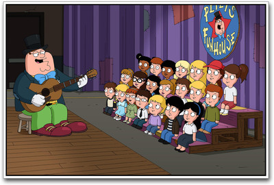 

Peter Griffin Family Guy stunning Paper Print(12 inch X 18 inch)