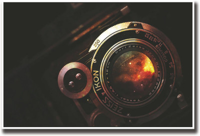 

Vintage camera lens Fine Art Print(12 inch X 18 inch, Rolled)