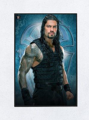 

WWE Roman Regins Ver1 Collection 003 Paper Print(18 inch X 12 inch, Framed)
