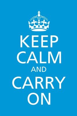 

Keep Calm and Carry On Paper Print(18 inch X 12 inch, Rolled)