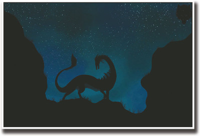 

Dragon with tail Fine Art Print(12 inch X 18 inch, Rolled)