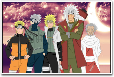 

Kakashi Naruto Yondaime Paper Print(12 inch X 18 inch)