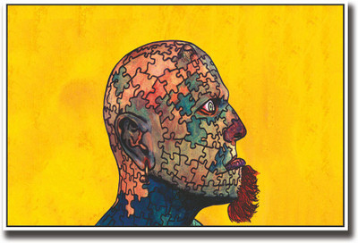 

Man with beard artistic Fine Art Print(12 inch X 18 inch, Rolled)
