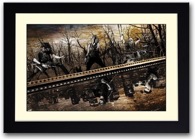 

Rock Band Fine Art Print(14 inch X 20 inch, Framed)