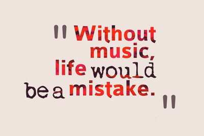 

Posterhouzz Without Music Poster Fine Art Print(12 inch X 18 inch, Rolled)