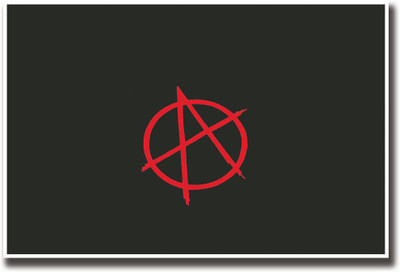 

Red Anarchy design Fine Art Print(12 inch X 18 inch, Rolled)