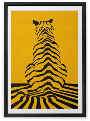 

Tiger Fine Art Print(36 inch X 24 inch, Framed)