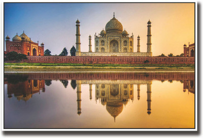 

Taj Mahal in Agra Fine Art Print(12 inch X 18 inch, Rolled)