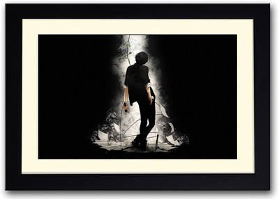 

Vocalist With Microphone Music Fine Art Print(14 inch X 20 inch, Framed)