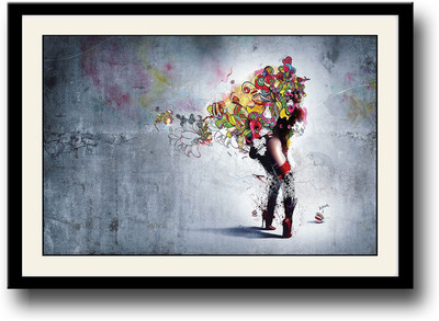 

Abstract Design Fine Art Print(10 inch X 14 inch, Framed)