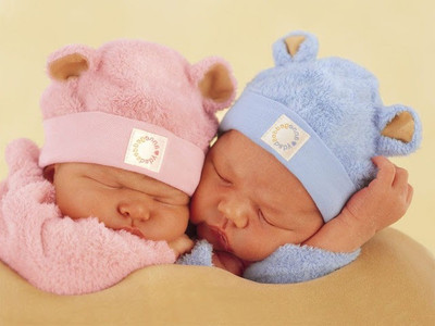 

Twin Babies Poster Paper Print(12 inch X 18 inch, Rolled)