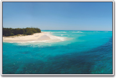 Azure Beach Paper Print(12 inch X 18 inch) Azure Beach Paper Print(12 inch X 18 inch)