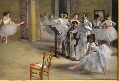 

Tallenge - The Dance Foyer At The Opera by Edgar Degas - A3 Size Unframed Poster Paper Print(16.5 inch X 11.6 inch)