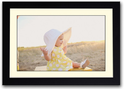 

Baby Girl With Hat Fine Art Print(14 inch X 20 inch, Framed)