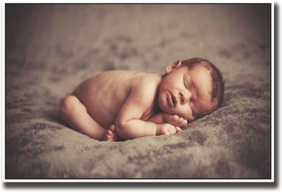 

Amazing baby sleeping Fine Art Print(12 inch X 18 inch, Rolled)