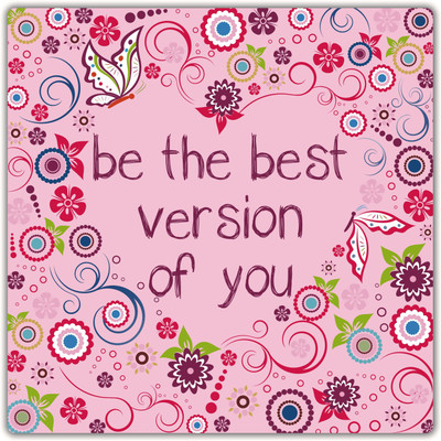

Be You Paper Print(12 inch X 12 inch, Hardboard Mounted)