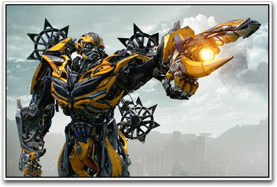 

Bumblebee in Transformers 4 Age of Extinction Paper Print(12 inch X 18 inch)