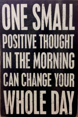 

Posterhouzz Positive Thought Fine Art Print Poster Fine Art Print(18 inch X 12 inch, Rolled)