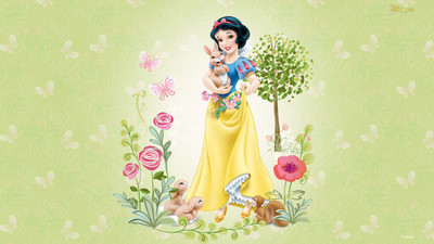 

Disney Princess Snow White ON FINE ART PAPER HD QUALITY WALLPAPER POSTER Fine Art Print(19 inch X 13 inch, Rolled)