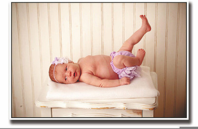 

Posterhouzz Baby sleeping on white table Fine Art Print(12 inch X 18 inch, Rolled)
