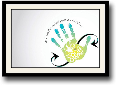 

Make your life your own Fine Art Print(10 inch X 14 inch, Framed)