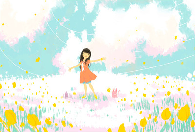 

Little Girl_Anime Paper Print(13 inch X 19 inch, Rolled)