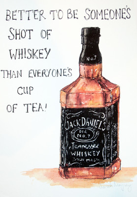 

Tallenge - Jack Daniel's Whisky Painting - A3 Size Premium Quality Rolled Poster Paper Print(16.5 inch X 11.7 inch, Rolled)