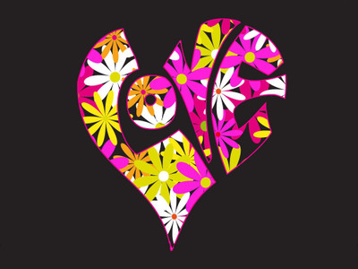 

Tallenge - Valentine's Day Gift - Heart Shaped Word Love - A3 Size Premium Quality Rolled Poster Paper Print(16.5 inch X 11.7 inch, Rolled)