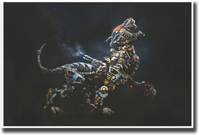 

Metal transformer Lion Fine Art Print(12 inch X 18 inch, Rolled)
