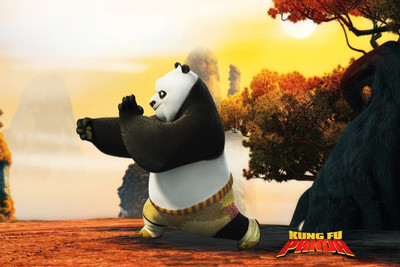 

Kung Fu Panda Cartoon Poster Paper Print(12 inch X 18 inch, Rolled)