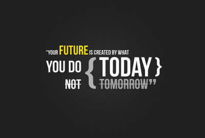 

Posterhouzz Your Future Depends on Today - Motivational Poster Paper Print(12 inch X 18 inch, Rolled)