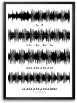 

Posterhouzz Brazil La La La Brazil Lyrics Quotes Poster Paper Print(18 inch X 12 inch, Rolled)