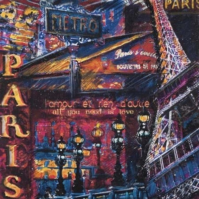 

Paris Fine Art Print(20 inch X 20 inch, Rolled)