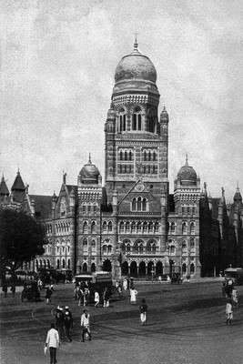 

Municipal Corporation, Bombay Canvas Art(15 inch X 10 inch, Rolled)