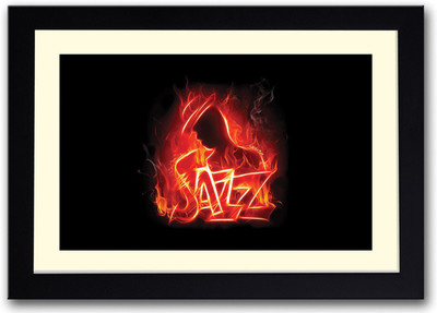 

Jazz Music Fine Art Print(14 inch X 20 inch, Framed)