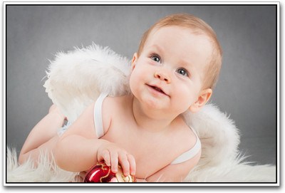 

Cute Baby with wings Paper Print(12 inch X 18 inch)