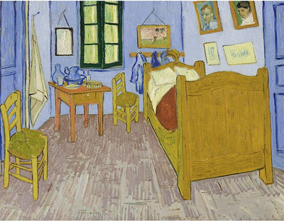 

Old Masters Collection - Van Gogh Bedroom By Vincent Van Gogh - Ready To Frame Rolled Digital Art Print On Photographic Paper(24 inch X 18 inch, Rolled)