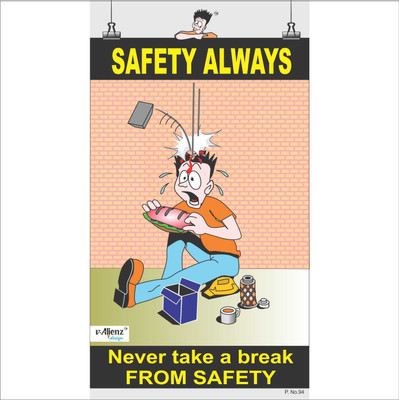 

Safety Poster-Safety Always Paper Print(26 inch X 14.22 inch, Rolled)