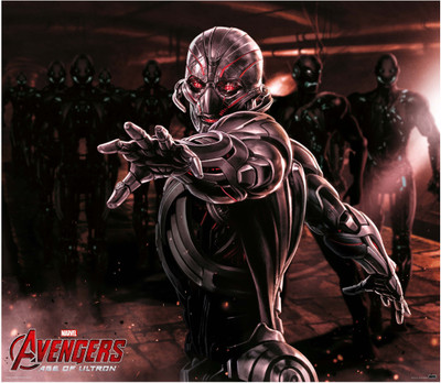 

Ultron In Action (Officially Licensed) Paper Print(24 inch X 16 inch, Rolled)
