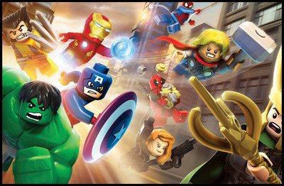 Lego Marvel Super Heroes Poster Paper Print(12 inch X 18 inch, Rolled) available at flipkart for Rs.239