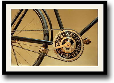 

Bicycle chain and pedal Fine Art Print(10 inch X 14 inch, Framed)