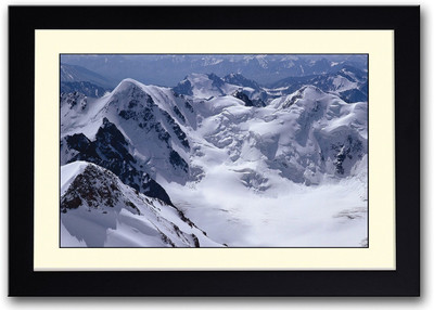 

Snow Cold Mountains Fine Art Print(14 inch X 20 inch, Framed)