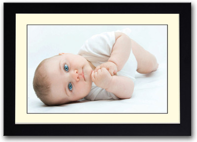 

Cute baby with Blue eyes AFP0573 Fine Art Print(14 inch X 20 inch, Framed)